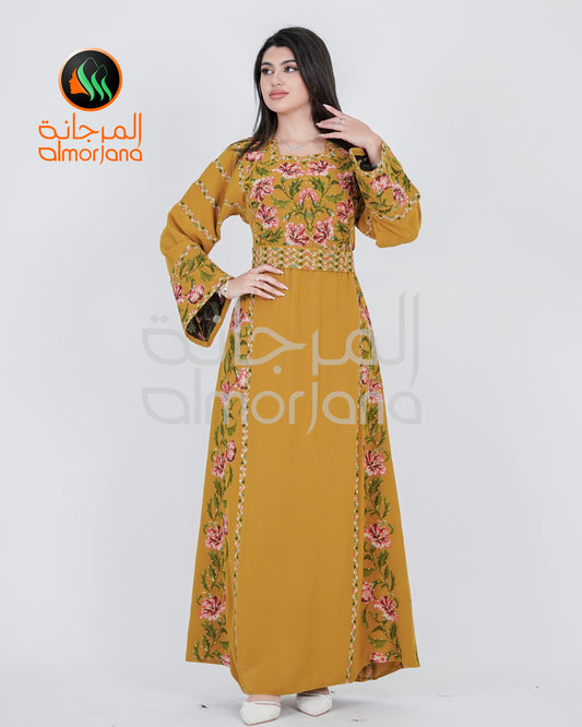 MERIGOLD Jory Thobe Embroidered Dress , Traditional Dress , Thobe Falah
