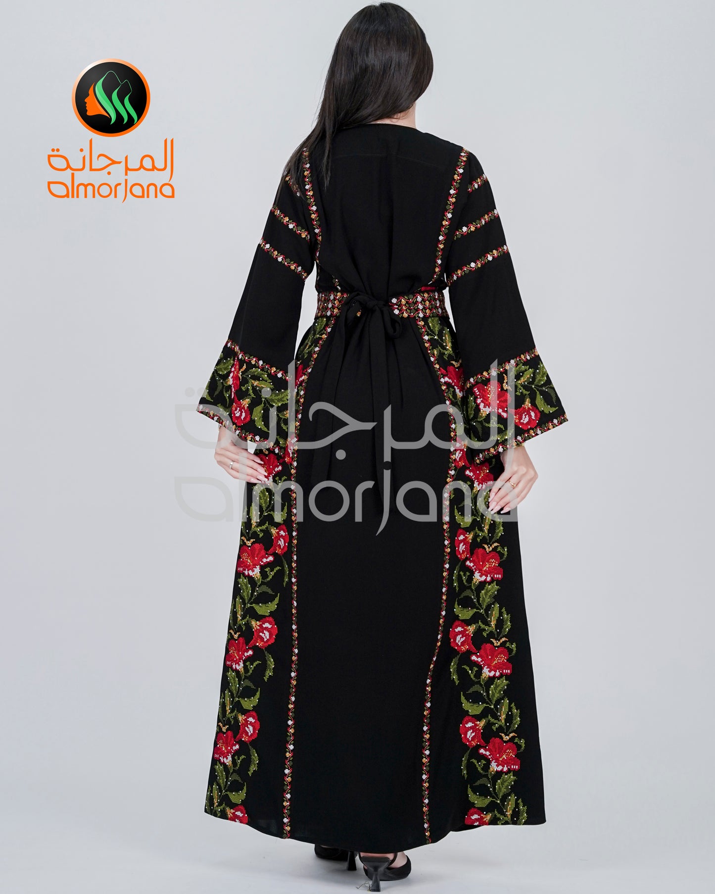 Almorjana Jory Thobe Embroidered Dress , Traditional Dress , Thobe Falah