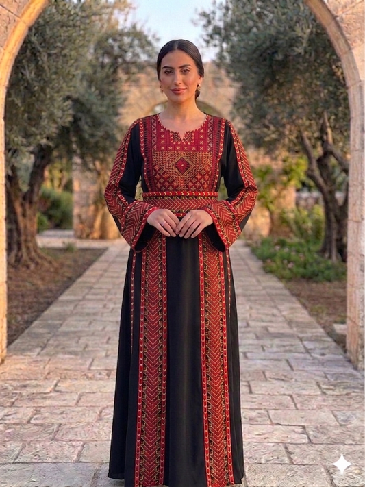 Manajel Thobe Embroidered Dress , Traditional Dress