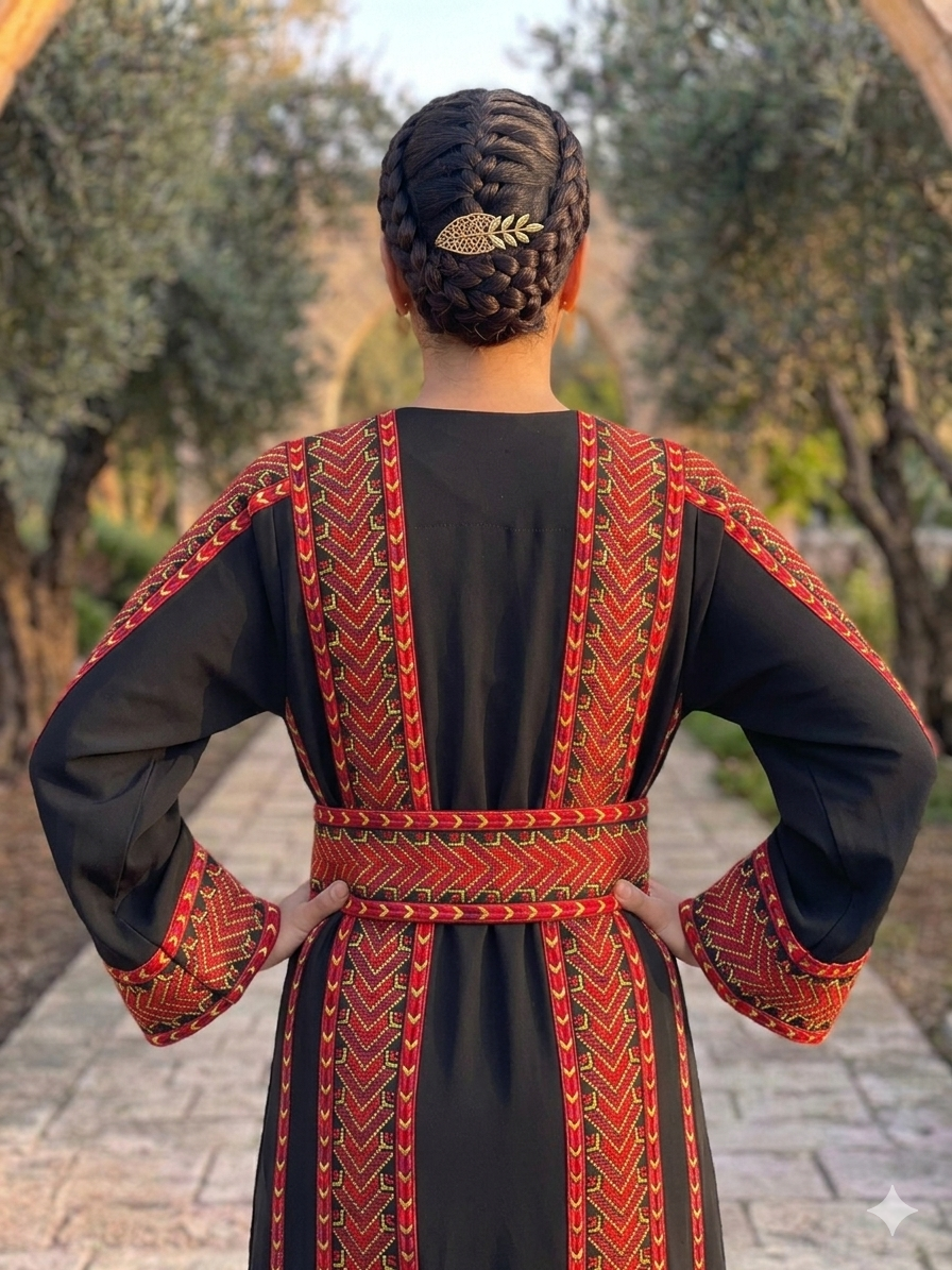 Manajel Thobe Embroidered Dress , Traditional Dress